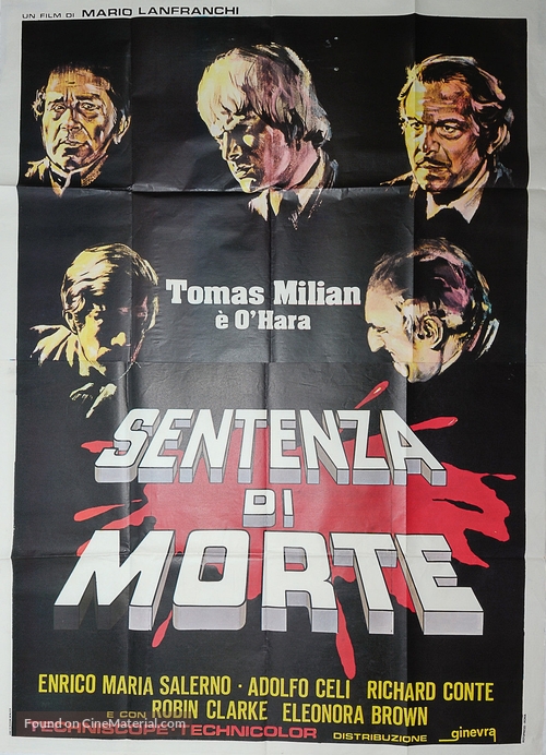 Sentenza di morte - Italian Movie Poster