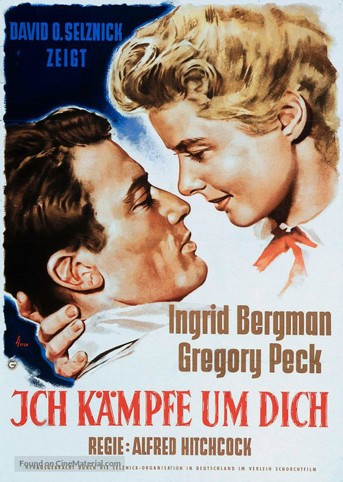 Spellbound - German Movie Poster