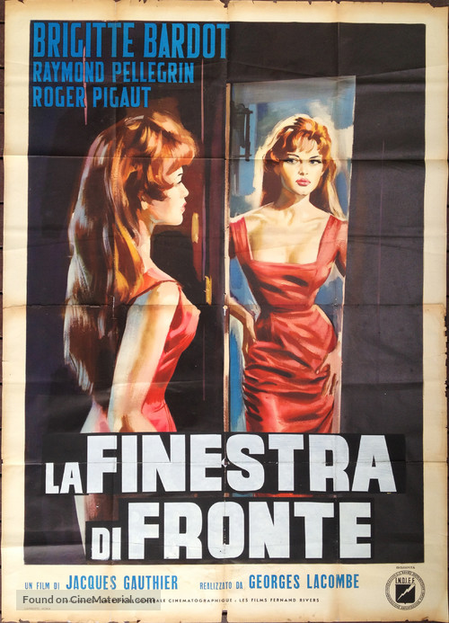 La lumi&egrave;re d&#039;en face - Italian Movie Poster