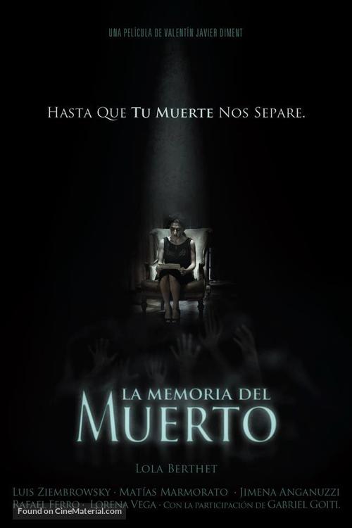 La memoria del muerto - Argentinian Movie Poster