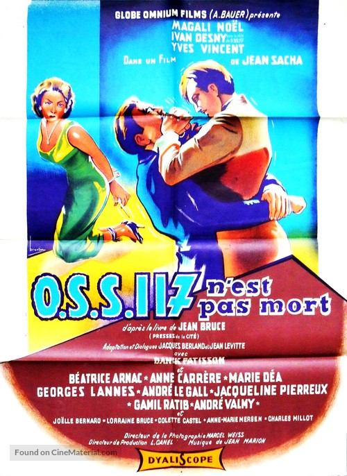 O.S.S. 117 n&#039;est pas mort - French Movie Poster