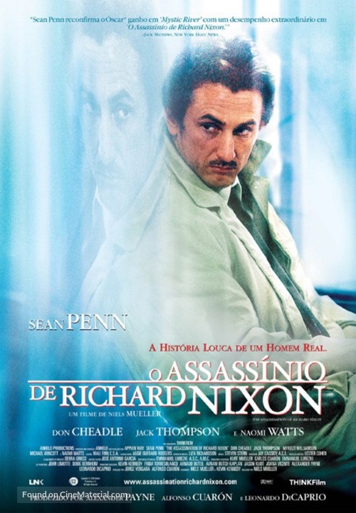 The Assassination of Richard Nixon - Portuguese poster