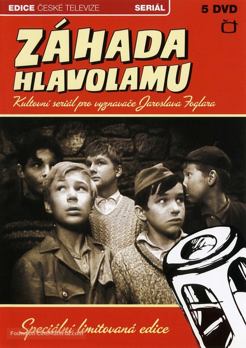 &quot;Z&aacute;hada hlavolamu&quot; - Czech DVD movie cover