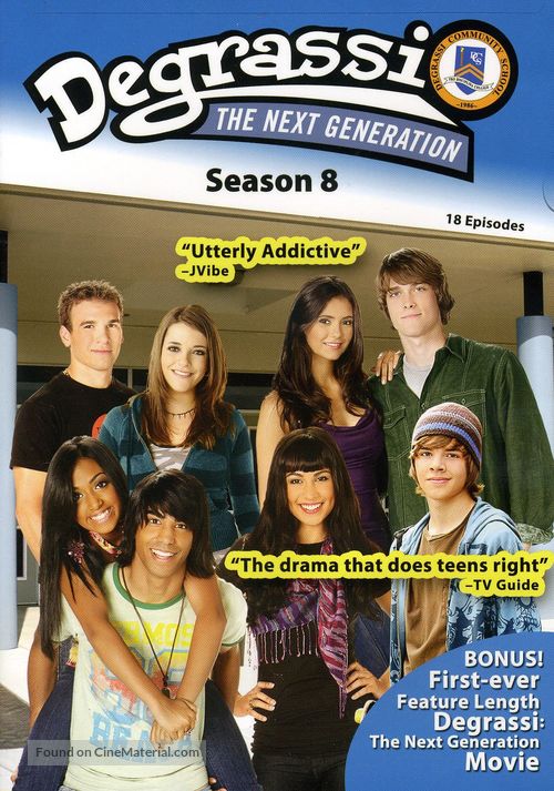 &quot;Degrassi: The Next Generation&quot; - Canadian DVD movie cover