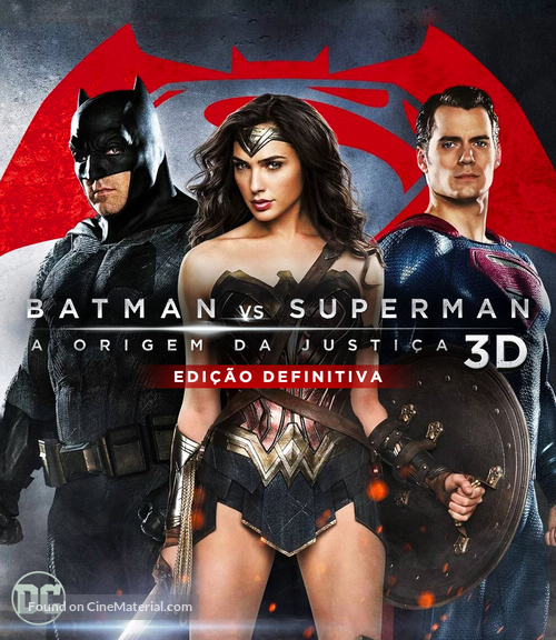 Batman v Superman: Dawn of Justice - Brazilian Movie Cover