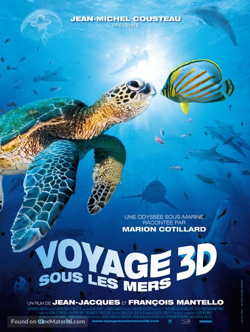 OceanWorld 3D - French Movie Poster