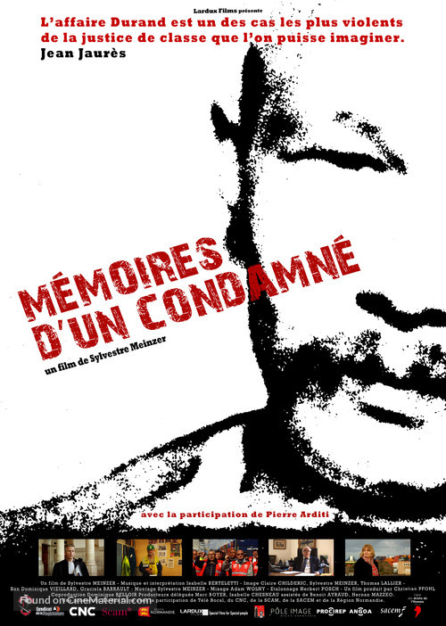 M&eacute;moires d&#039;un condamn&eacute; - French Movie Poster