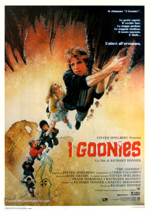 The Goonies - Italian Theatrical movie poster