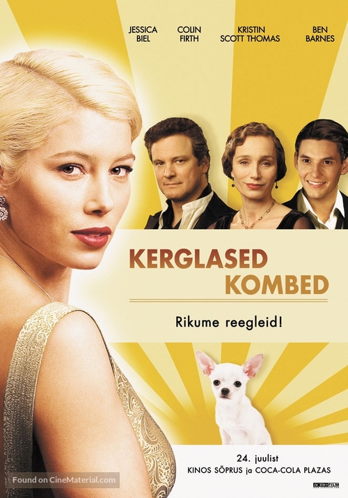 Easy Virtue - Estonian Movie Poster