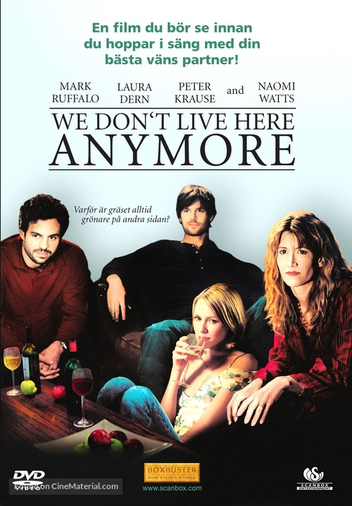 We Don&#039;t Live Here Anymore - Swedish Movie Cover