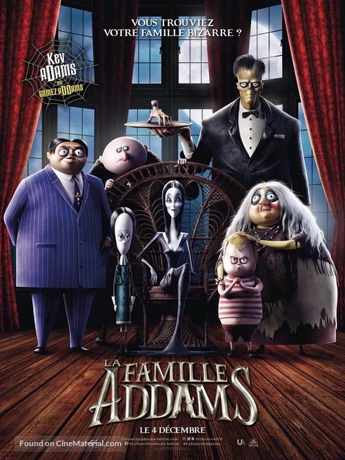 The Addams Family - French Movie Poster