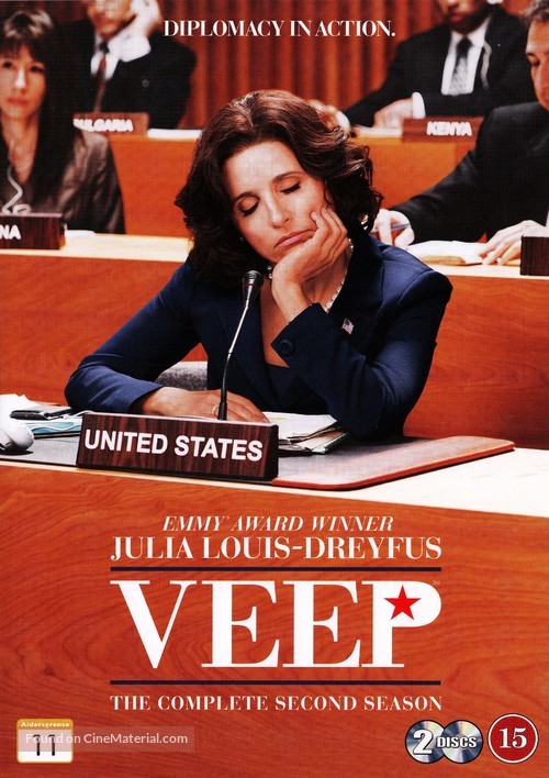 &quot;Veep&quot; - Danish DVD movie cover