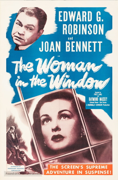 The Woman in the Window - Re-release movie poster