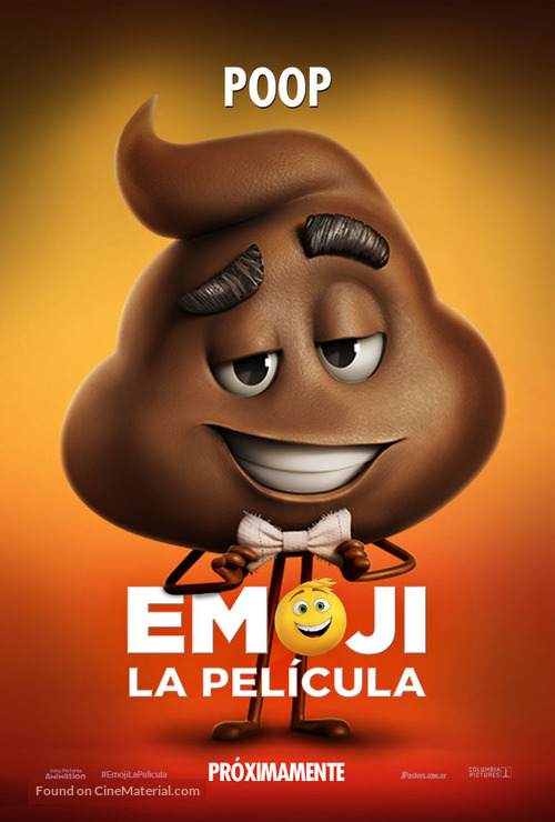 The Emoji Movie - Argentinian Movie Poster