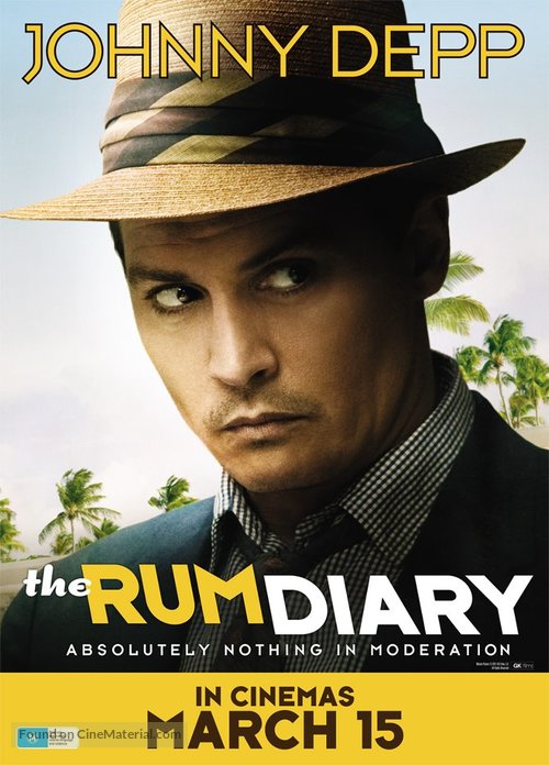 The Rum Diary - Australian Movie Poster