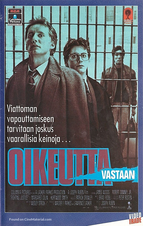 True Believer - Finnish VHS movie cover