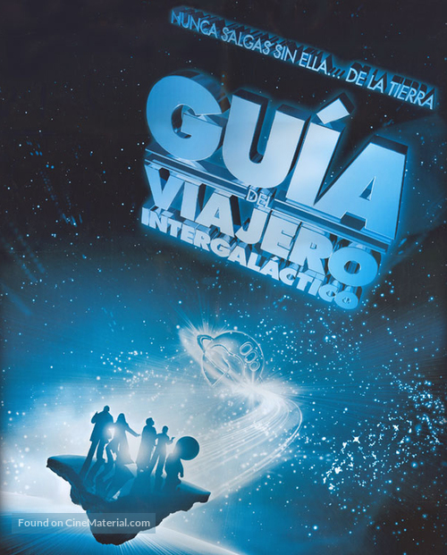 The Hitchhiker&#039;s Guide to the Galaxy - Mexican Movie Poster