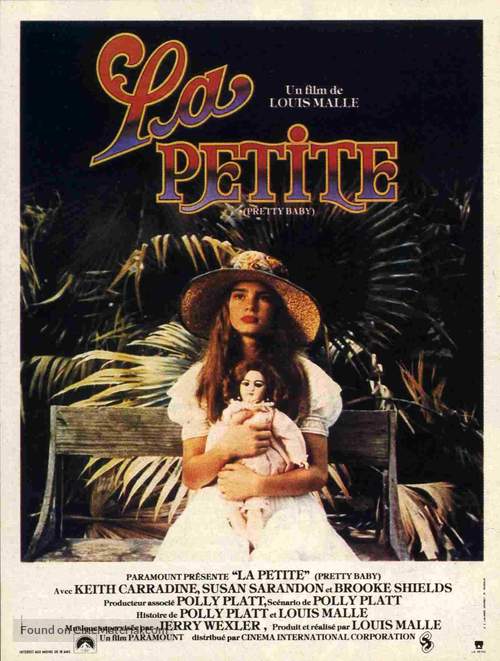 Pretty Baby - French Movie Poster
