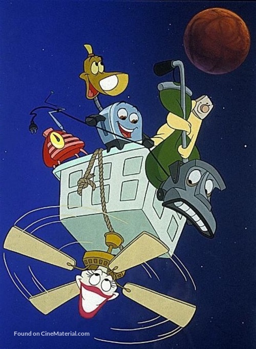 The Brave Little Toaster Goes To Mars 1998 Key Art