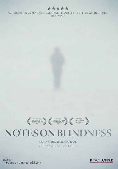 Notes on Blindness - DVD movie cover