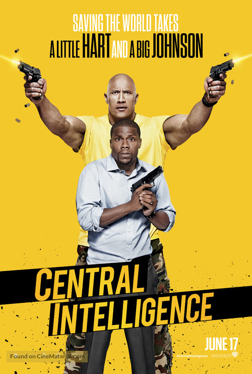 Central Intelligence - Movie Poster