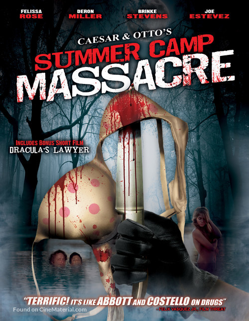 Caesar and Otto&#039;s Summer Camp Massacre - Blu-Ray movie cover