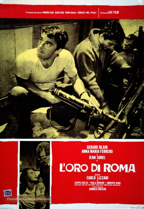 L&#039;oro di Roma - Italian Movie Poster