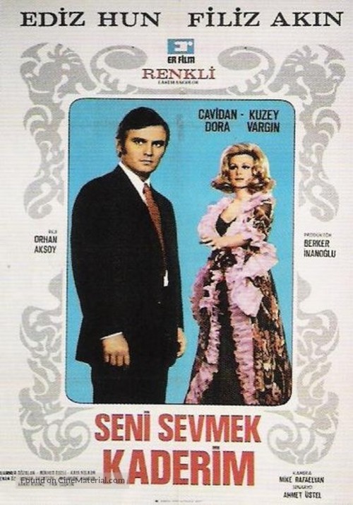 Seni sevmek kaderim - Turkish Movie Poster