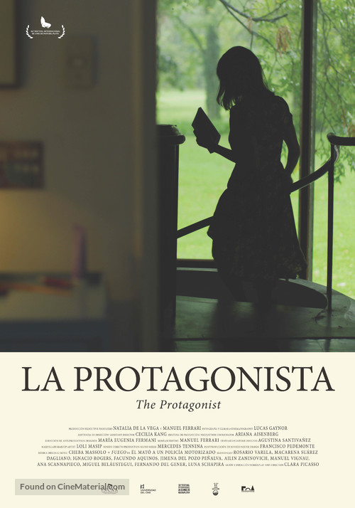 La protagonista - Argentinian Movie Poster