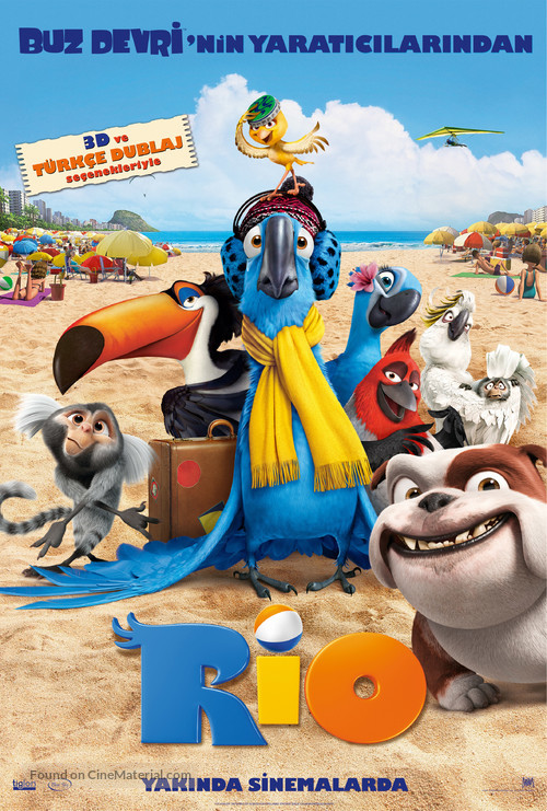 Rio - Turkish Movie Poster