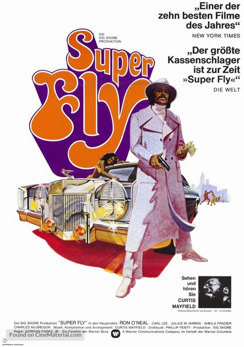 Superfly - German Movie Poster