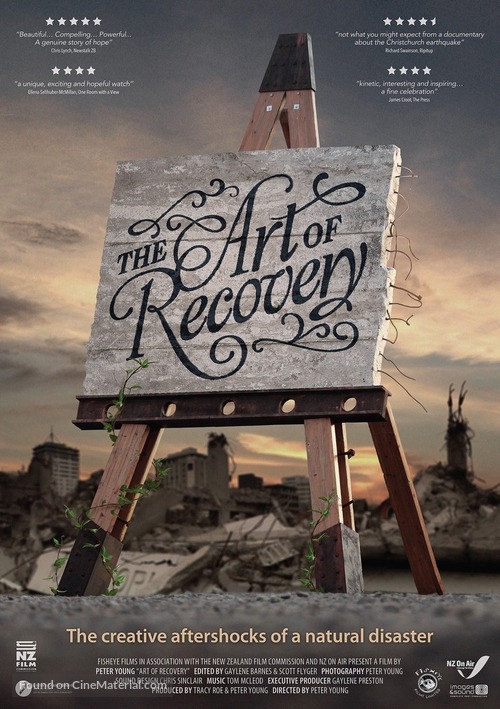 The Art of Recovery - New Zealand Movie Poster