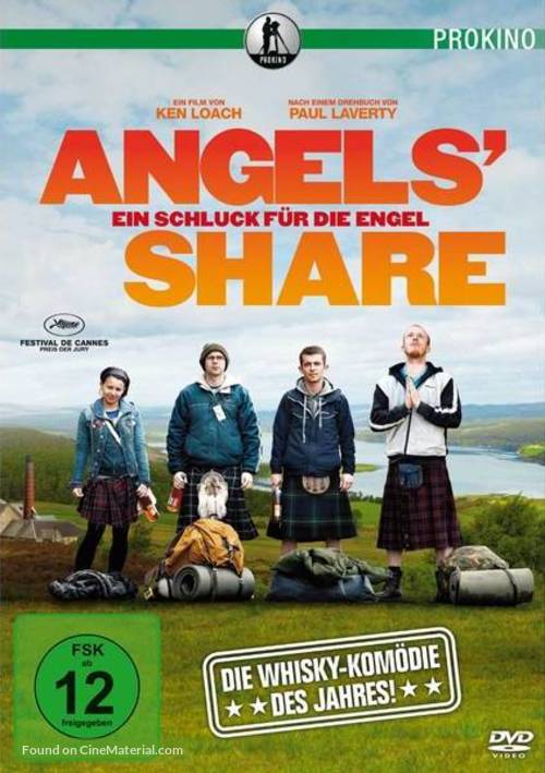 The Angels&#039; Share - German DVD movie cover