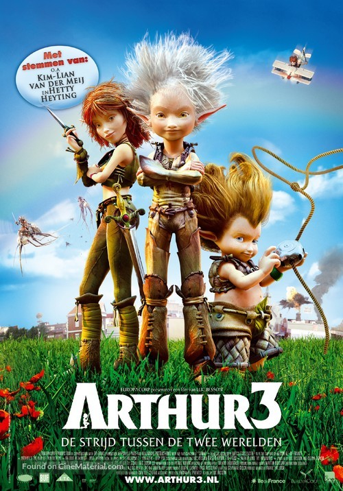 Arthur et la guerre des deux mondes - Dutch Movie Poster