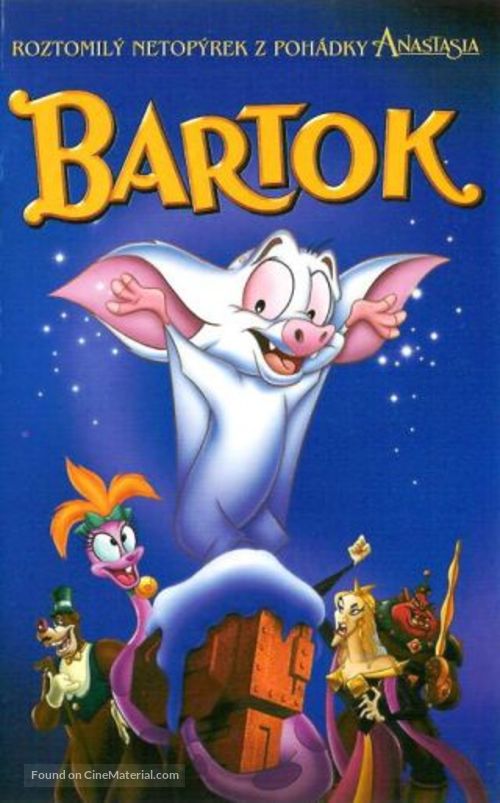 Bartok the Magnificent - Czech VHS movie cover