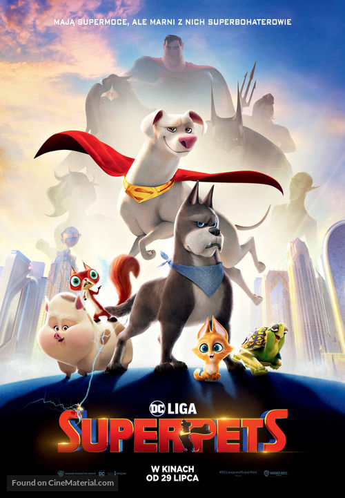 DC League of Super-Pets - Polish Movie Poster