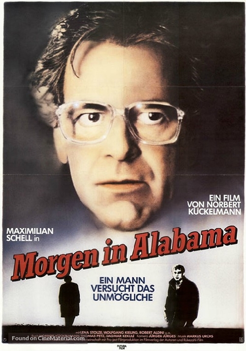 Morgen in Alabama - German Movie Poster