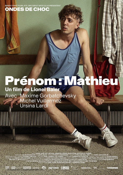 Pr&eacute;nom: Mathieu - Swiss Movie Poster