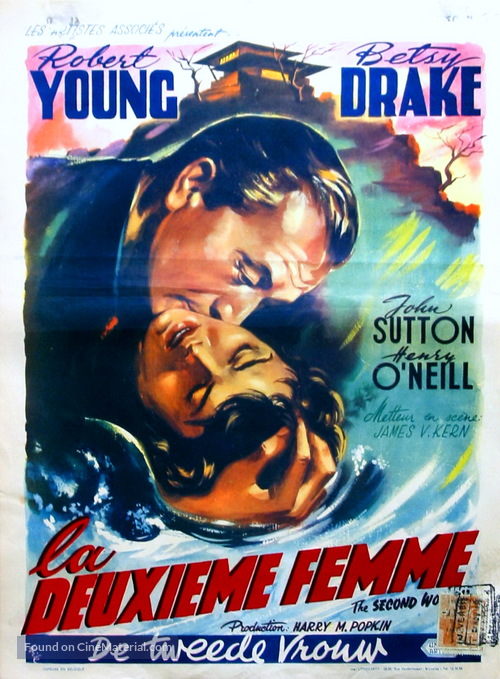 The Second Woman - Belgian Movie Poster