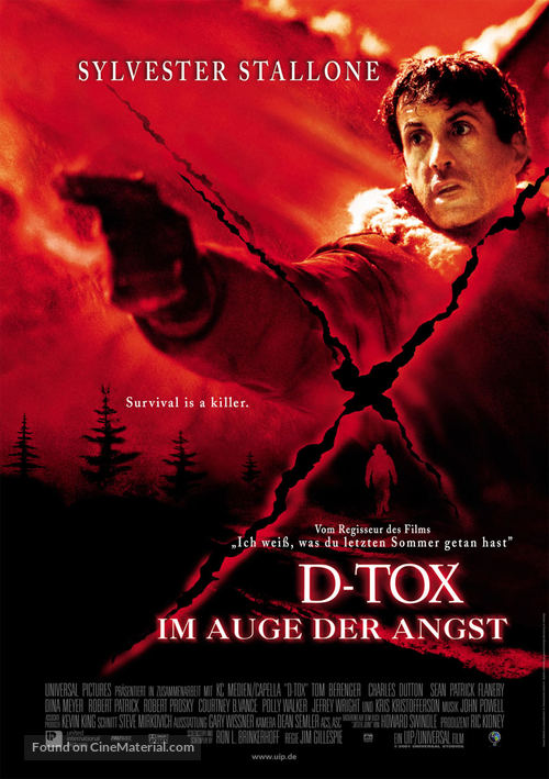 D Tox - German Movie Poster