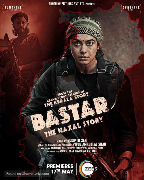 Bastar: The Naxal Story - Indian Movie Poster