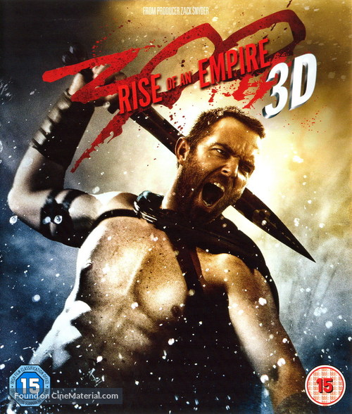 300: Rise of an Empire - British Blu-Ray movie cover