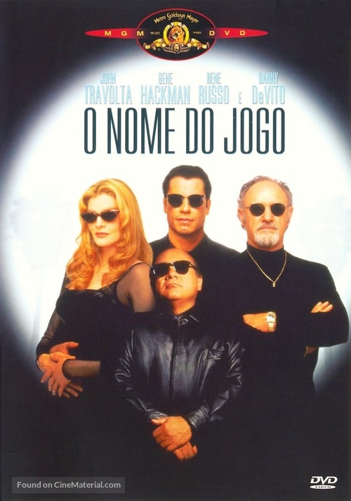 Get Shorty - Brazilian DVD movie cover