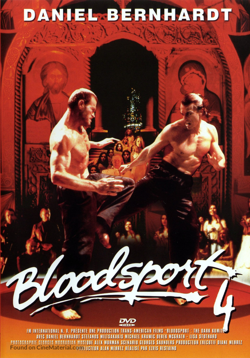 Bloodsport: The Dark Kumite - French Movie Cover