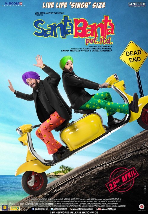 Santa Banta Pvt Ltd - Indian Movie Poster