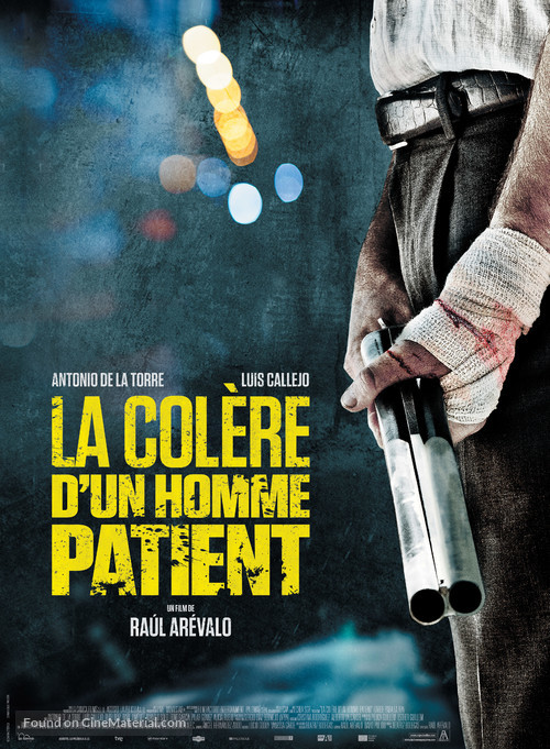 Tarde para la ira - French Movie Poster