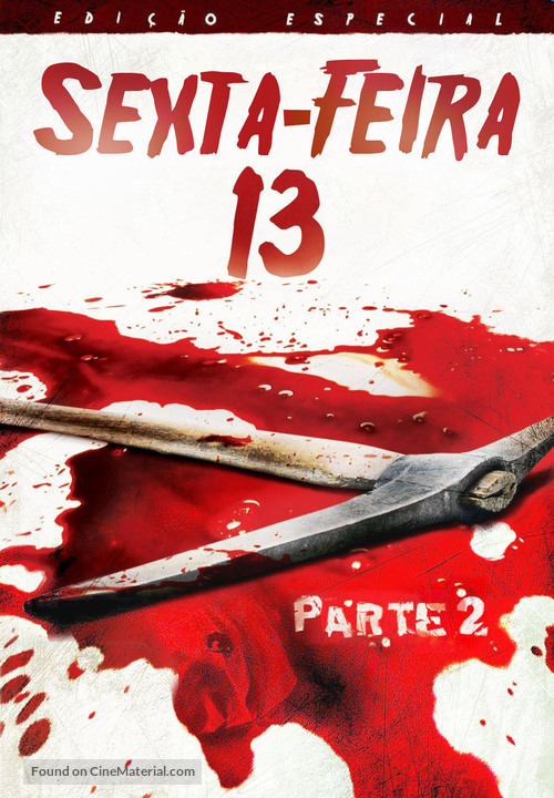 Friday the 13th Part 2 - Brazilian DVD movie cover