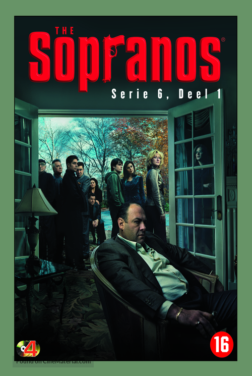 &quot;The Sopranos&quot; - Belgian DVD movie cover