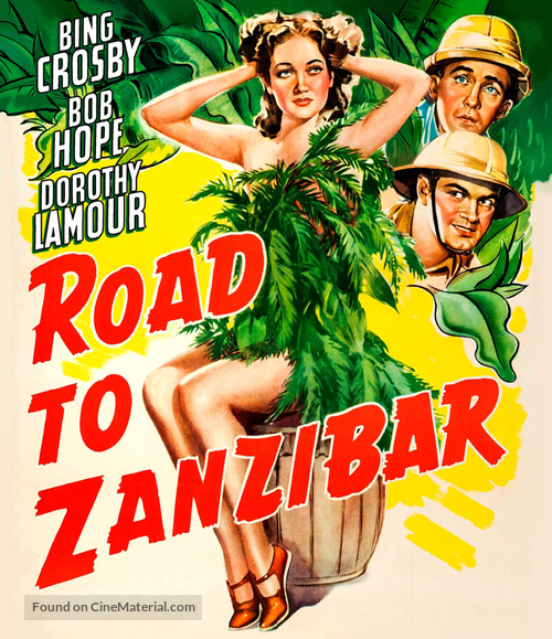 Road to Zanzibar - Blu-Ray movie cover