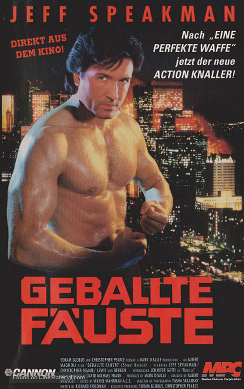 Street Knight - German Movie Cover